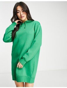 Threadbare - Floyd - Vestito corto verde con cappuccio