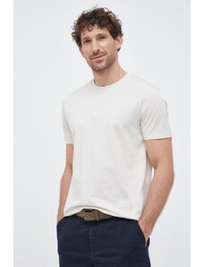 BOSS t-shirt in cotone uomo colore beige