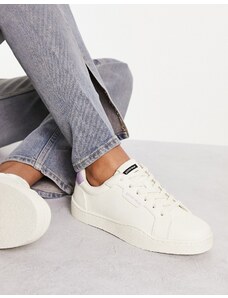 Good News - Sneakers bianche e viola-Bianco