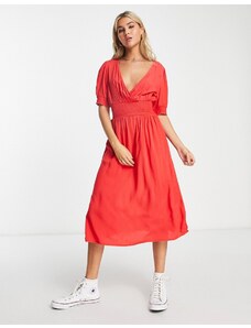 Y.A.S - Alexandra - Vestito midi rosso papavero