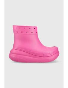 Crocs stivali di gomma Classic Crush Rain Boot donna 207946