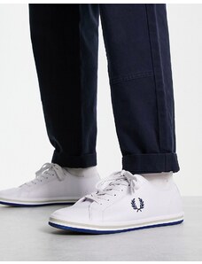 Fred Perry - Kingston - Sneakers bianche in pelle-Bianco