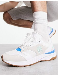 Tommy Hilfiger - Modern - Sneakers bianche con suola spessa-Bianco