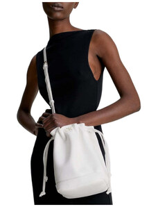 Calvin Klein borsa secchiello bianca K60K610450