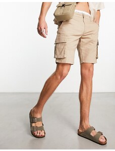 Only & Sons - Pantaloncini cargo color cuoio-Brown