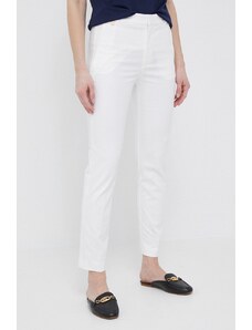 Lauren Ralph Lauren pantaloni donna colore bianco 200811955