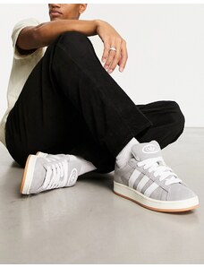 adidas Originals - Campus - Sneakers anni '00 grigie con suola in gomma-Grigio