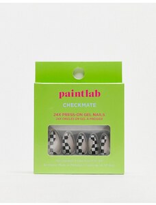 Paint Labs Paintlab - Unghie finte Checkmate-Multicolore