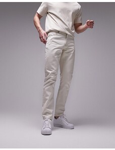 Topman - Jeans slim écru-Bianco