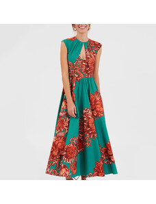 La DoubleJ Dresses gend - Keyhole Dress Anemone Ghirlanda L 100% Cotton