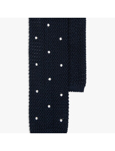 Brooks Brothers Cravatta in maglia a pois - male Cravatte e Pochette da taschino Fantasia navy REG