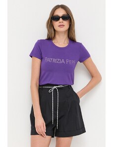 Patrizia Pepe t-shirt donna colore violetto