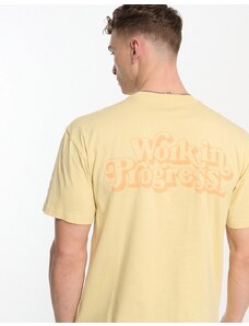 Carhartt WIP - Fez - T-shirt gialla-Giallo