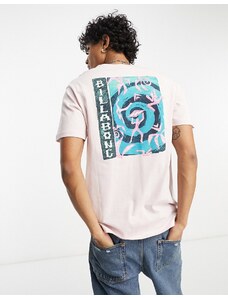 Billabong - T-shirt rosa pallido con spirale