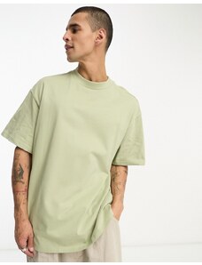 Weekday - Great - T-shirt verde polvere