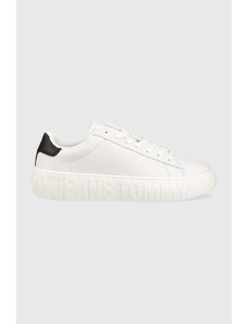 Tommy Jeans sneakers in pelle LEATHER OUTSOLE EM0EM01159