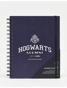 Typo x Harry Potter - Organizer e diario per studenti 2023 con scritta Hogwarts Alumni-Blu