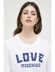Love Moschino t-shirt in cotone