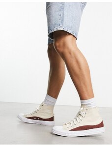 Converse - Chuck Taylor All Star - Sneakers bianco sporco e rosso