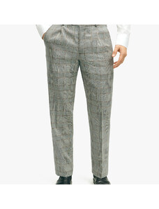 Brooks Brothers Pantalone da completo fit Regent in lana a quadri - male Outlet Uomo Multicolore 40