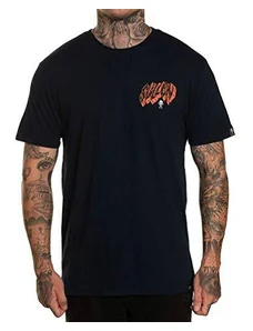 Sullen Men's Jugas Creativos Premium Jet Black Short Sleeve T