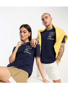 Polo Ralph Lauren x ASOS - Collaborazione esclusiva - T-shirt blu navy con logo