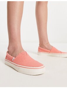 Toms - Fenix - Sneakers senza lacci arancioni-Arancione