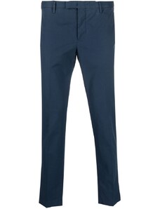 PT Torino Pantalone blu in cotone slim-cut