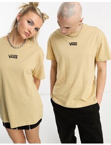 Vans - Center Drop - T-shirt unisex color sabbia-Brown