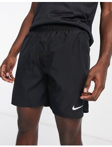 Nike Running - Challenger - Pantaloncini da 2 in 1 da 7" neri-Nero