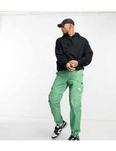 In esclusiva per ASOS - The North Face - Alrescha - Pantaloni cargo verdi con fondo rimovibile con zip-Verde