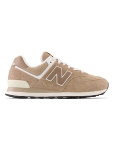 New Balance - 574 - Sneakers color cuoio e marrone metallizzato-Brown