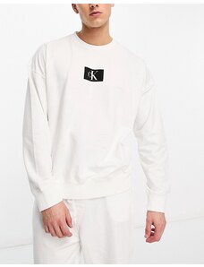 Calvin Klein - CK 96 - Felpa da casa bianca-Bianco