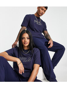 Fila - Heritage - T-shirt blu navy unisex