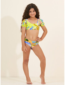 DNFUN Costume da Bagno a Coda Sirena Bambina con Pinna Coda da Sirena  Cosplay Costume con Bikini per Nuotare Bambina 