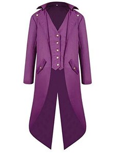 Giacca Uomo Vintage Steampunk - Stile Gotico Vittoriano, Per Halloween E Costumi - Foto 10