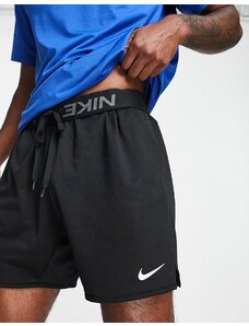 Nike Training - Dri-FIT Totality - Pantaloncini kaki da 7" sfoderati-Nero