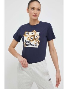 Jack Wolfskin t-shirt in cotone 10