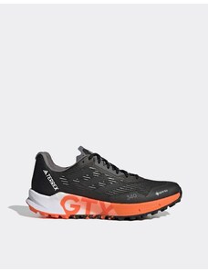adidas performance adidas - Terrex Agravic Flow 2 Gore-Tex - Sneakers nere e arancioni-Black
