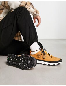 Timberland - Winsor Trail - Sneakers basse in pelle nabuk color grano-Neutro