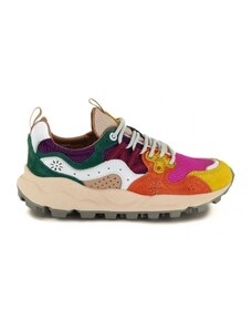 Flower Mountain SNEAKERS DONNA MULTICOLORE, BIANCO