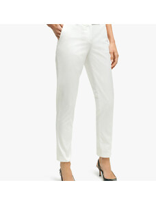 Brooks Brothers Pantalone Advantage Chino in cotone stretch - female Pantaloni casual Bianco 0