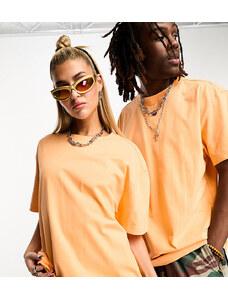 Weekday - T-shirt oversize unisex arancione - In esclusiva per ASOS