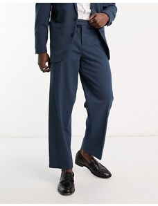 New Look - Pantaloni da abito comodi blu scuro