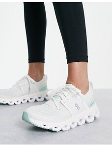On Running ON - Cloudswift 3 - Sneakers bianche e verde chiaro-Bianco
