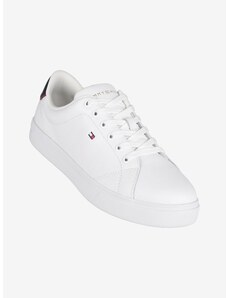 Tommy Hilfiger Essential Court Sneakers In Pelle Donna Basse Bianco Taglia 37