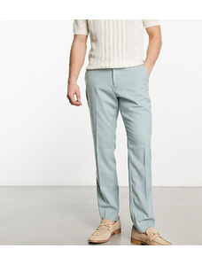 New Look - Pantaloni slim eleganti color salvia-Verde