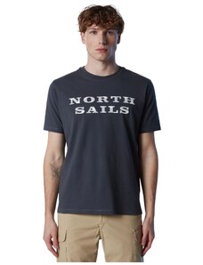 North Sails t-shirt grigio asfalto 692838