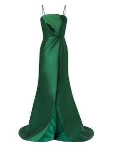 Pronovias - Abito, Colore Verde, Taglia Standard Donna 48