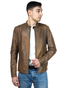 Leather Trend U09 - Giacca Uomo Cuoio in vera pelle